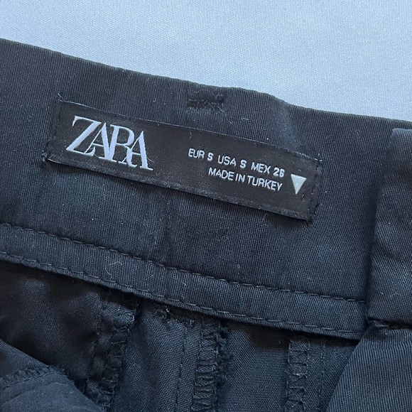 ZARA FULL LENGTH PANTS TROUSERS PINK REF. 7385/495 - Picture 3 of 3